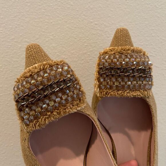 Prada Milano 35.5 Sandals/Slip on Woven with beads - Picture 5 of 13